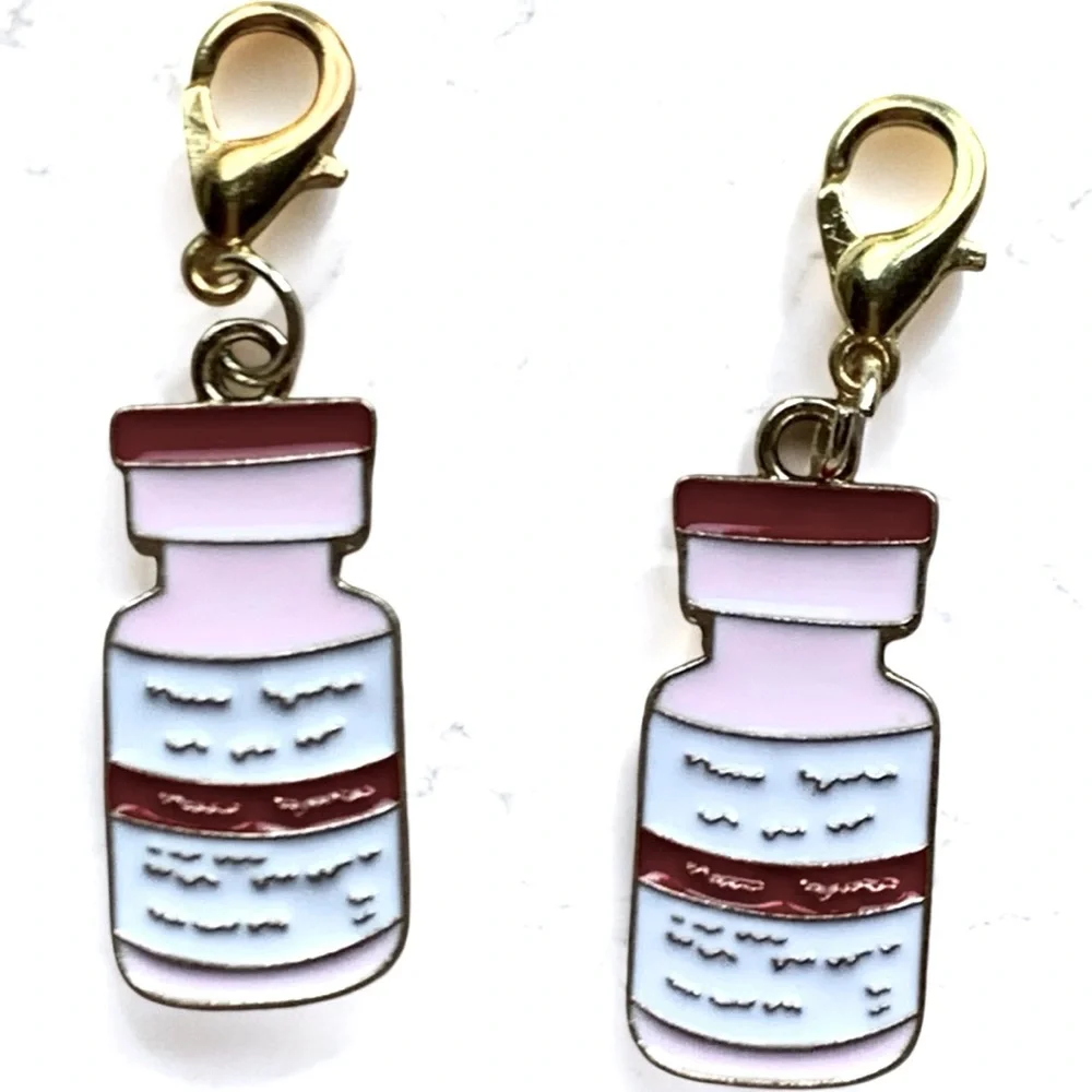 Medical Themed Charms for Keychains, Bracelets, Backpacks, zipper pulls, & etc. - Picture 3 of 3